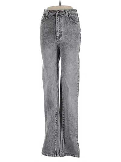 Pre-owned Prettylittlething Jeans In Gray
