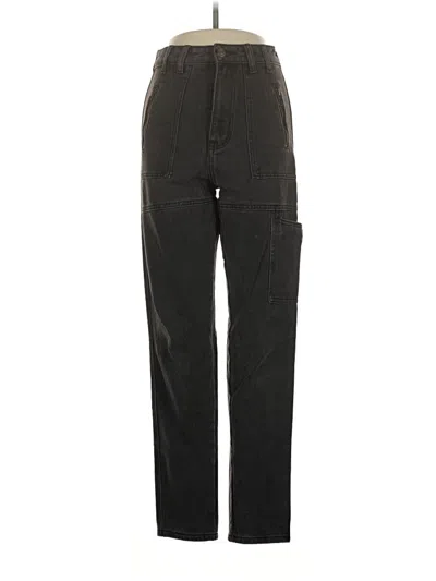 Pre-owned Prettylittlething Jeans In Gray