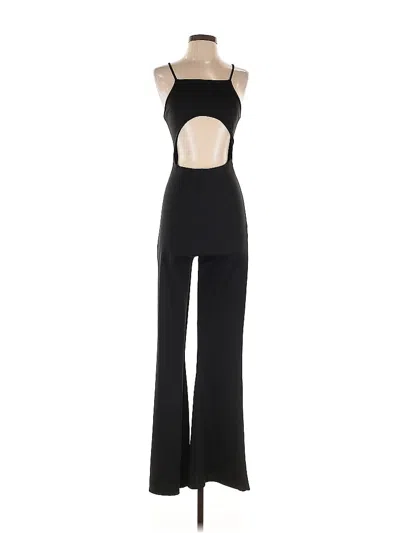 Pre-owned Prettylittlething Jumpsuit In Black