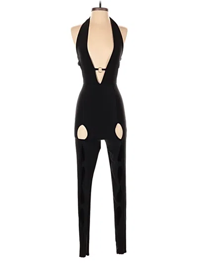 Pre-owned Prettylittlething Jumpsuit In Black