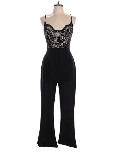 Pre-owned Prettylittlething Jumpsuit In Black