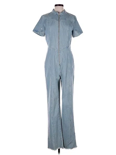 Pre-owned Prettylittlething Jumpsuit In Blue