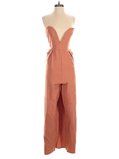 Prettylittlething Jumpsuit In Brown