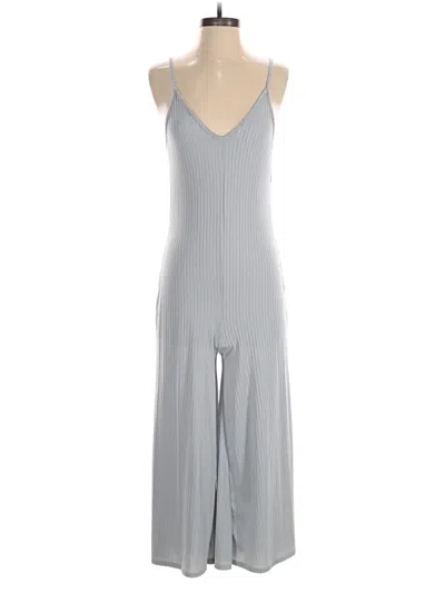 Pre-owned Prettylittlething Jumpsuit In Gray