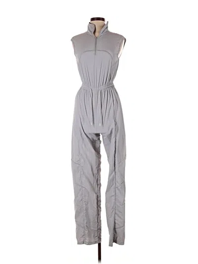 Pre-owned Prettylittlething Jumpsuit In Gray