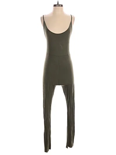 Pre-owned Prettylittlething Jumpsuit In Green
