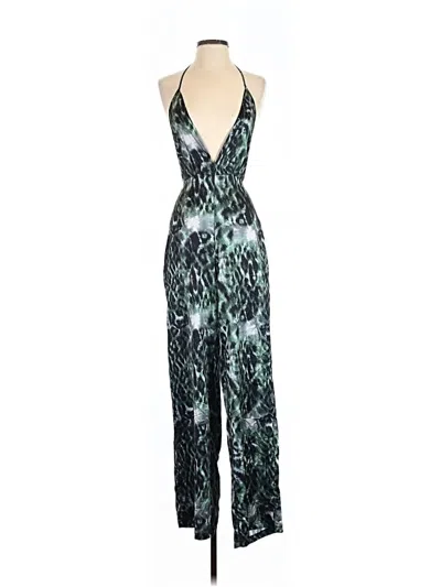Pre-owned Prettylittlething Jumpsuit In Green