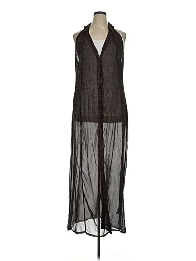 Pre-owned Prettylittlething Kimono In Black