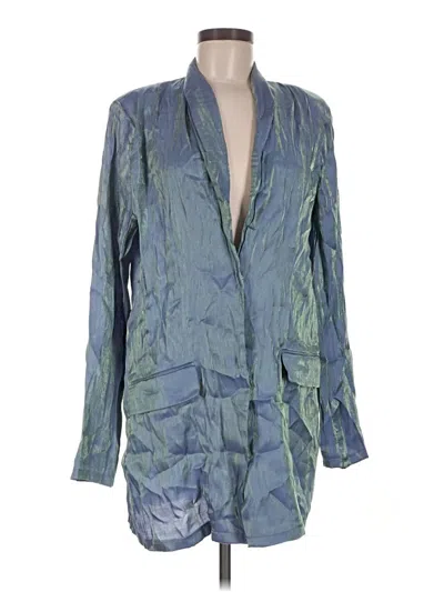 Prettylittlething Kimono In Blue