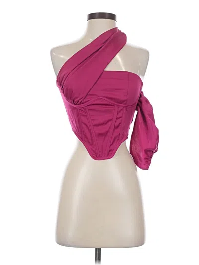 Pre-owned Prettylittlething Kimono In Pink