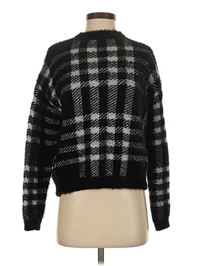 Pre-owned Prettylittlething Pullover Sweater In Black