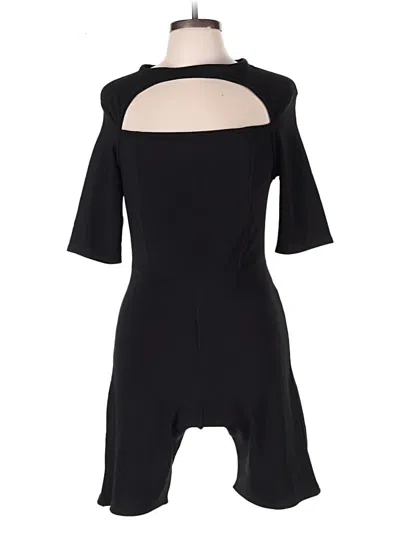 Pre-owned Prettylittlething Romper In Black