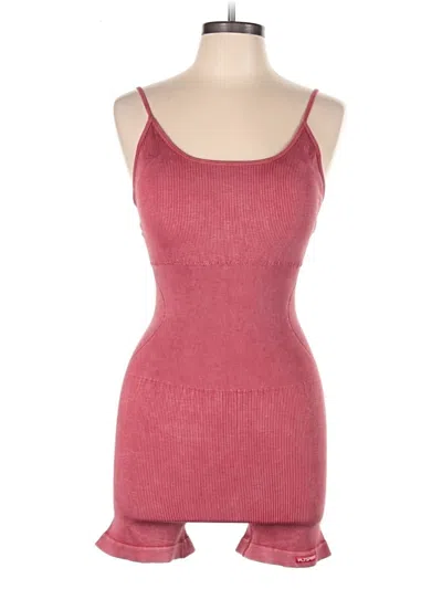 Prettylittlething Romper In Red