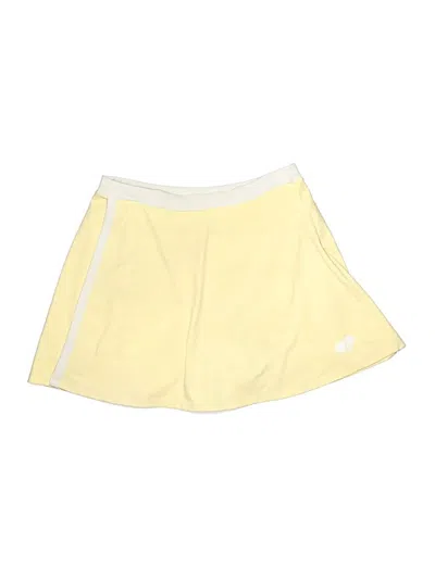 Pre-owned Prettylittlething Skort In Yellow