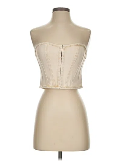Prettylittlething Sleeveless Blouse In Ivory