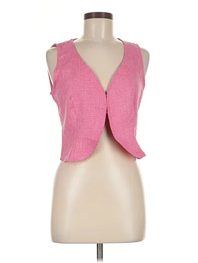 Pre-owned Prettylittlething Sleeveless Blouse In Pink