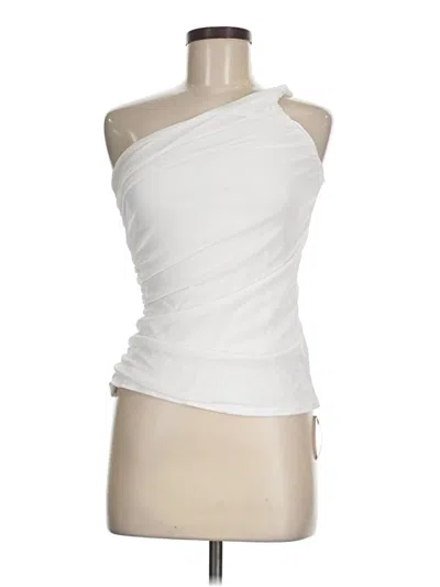 Prettylittlething Sleeveless Blouse In White