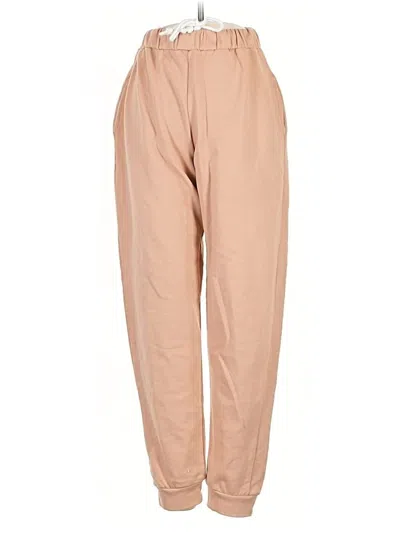 Pre-owned Prettylittlething Sweatpants In Brown