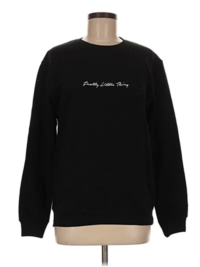 Prettylittlething Sweatshirt In Black