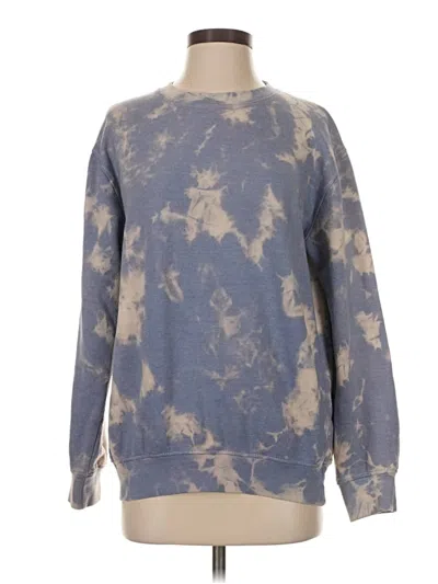 Pre-owned Prettylittlething Sweatshirt In Blue