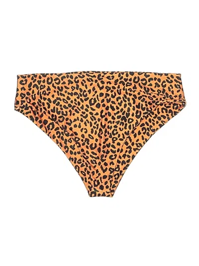 Prettylittlething Swimsuit Bottoms In Orange