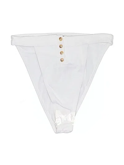 Prettylittlething Swimsuit Bottoms In White