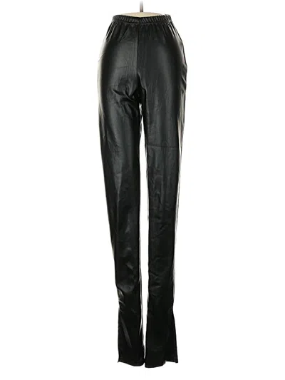 Pre-owned Prettylittlething Track Pants In Black