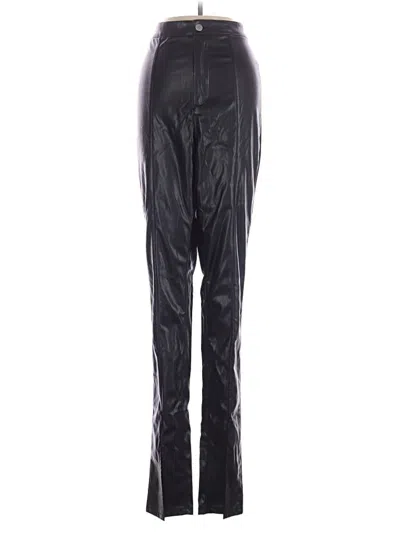 Pre-owned Prettylittlething Track Pants In Black
