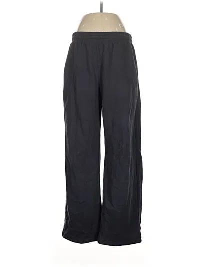 Pre-owned Prettylittlething Track Pants In Black