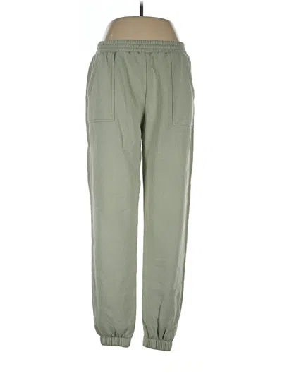 Pre-owned Prettylittlething Track Pants In Green
