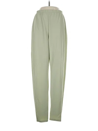 Pre-owned Prettylittlething Track Pants In Green