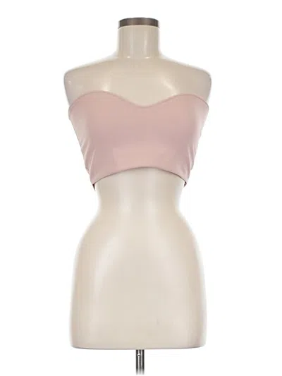 Prettylittlething Tube Top Pink Strapless Neckline Tops