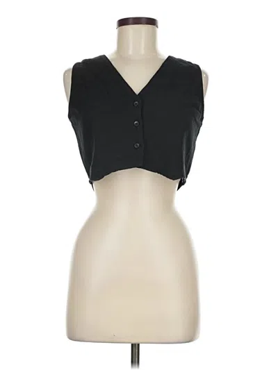 Pre-owned Prettylittlething Vest In Black