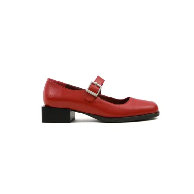 Prev Women's Red Mary Jane - Cherry