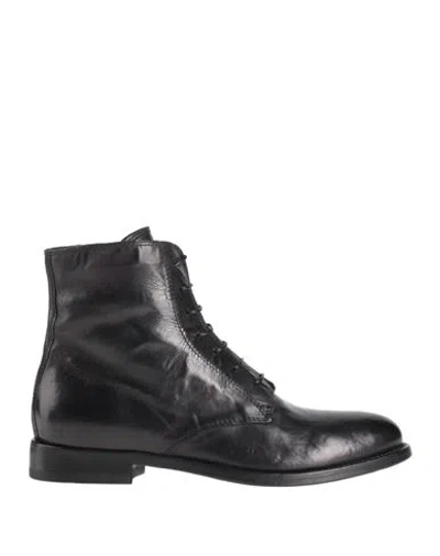 Preventi Woman Ankle Boots Black Size 8 Calfskin