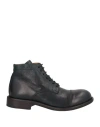 Preventi Woman Ankle Boots Dark Green Size 8 Leather