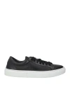 Preventi Woman Sneakers Black Size 8 Calfskin In Black