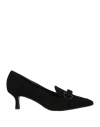 Prezioso Woman Loafers Black Size 5 Leather