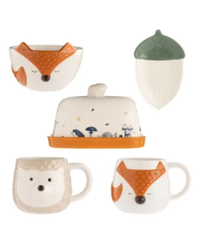 Price  &  Kensington Woodland 5 Piece Set In Multi
