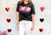 Prickly Pear Tx Xoxo Tee In Grey In Grey
