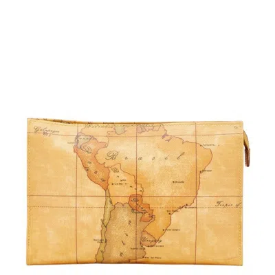 Pre-owned Prima Classe Pvc Clutch Bag () In Brown