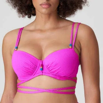 Prima Donna Narta Balcony Bikini Top In Pink