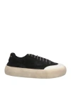 Primabase Man Sneakers Black Size 9 Leather