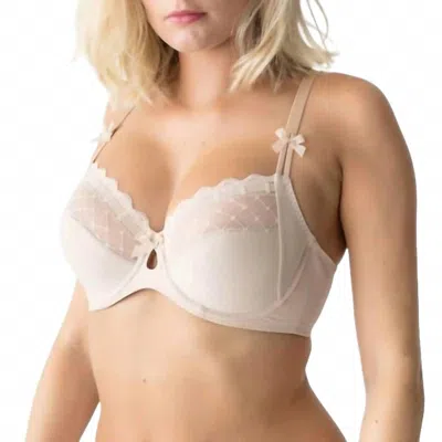 Primadonna Twist A La Folie Underwire Bra In Caffe Latte In White