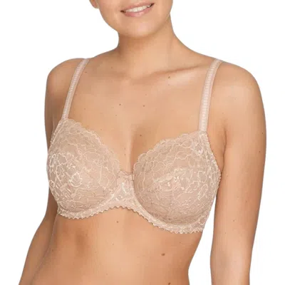 Primadonna Couture Padded Balcony Bra In Cream In Gray