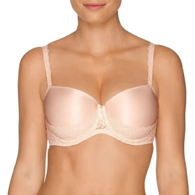 Primadonna Do Lace Detail Adjustable T-shirt Bra In Light Pink