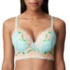 Primadonna Efforia Padded Longline Bra In Hawaiian In Blue