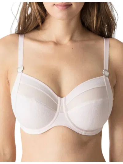 Primadonna Guilty Pleasure Full Cup Bra In Pink In White
