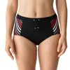 Primadonna Hollywood High Waist Bottom In Red Carpet In Multi