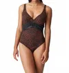 Primadonna Issambres Plunge Swimsuit In Black In Multi